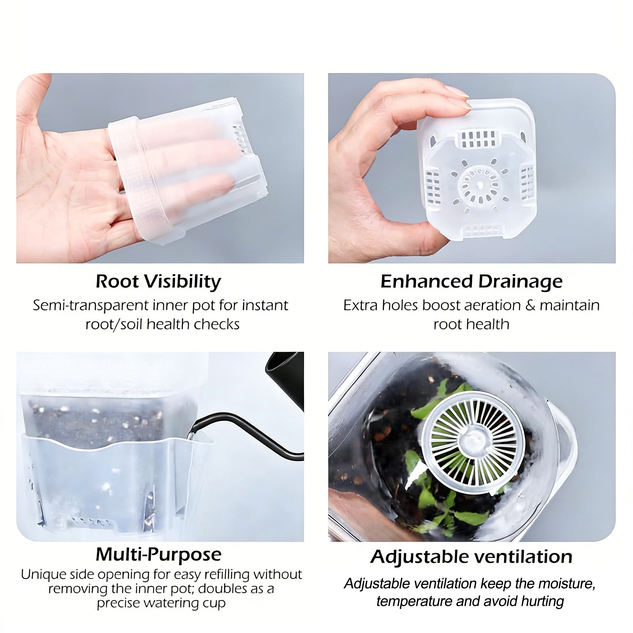 Dome Propagation Kit - Plant Propagation Kits with Humidity Dome