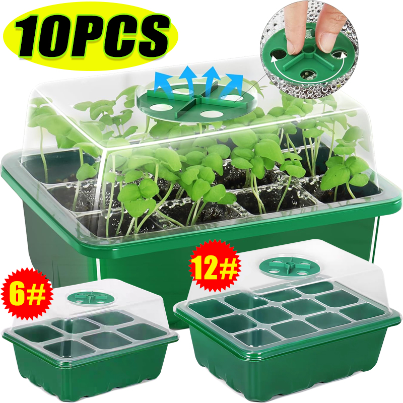 6/12 Grids Growing Starting Nu - Dome Propagation Kit avis et prix