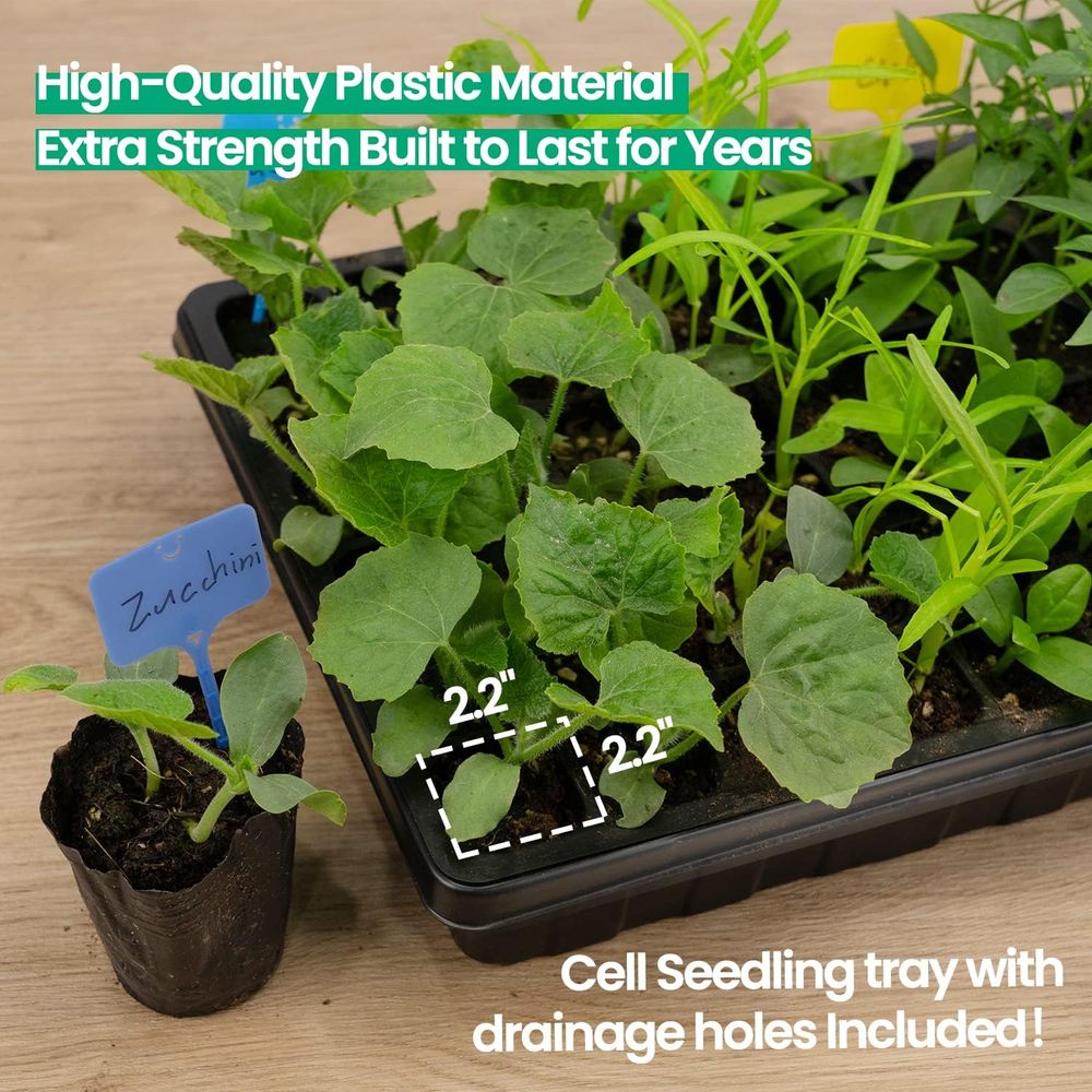 60-Cell Seed Starter Kit - See - Dome Propagation Kit avis et prix