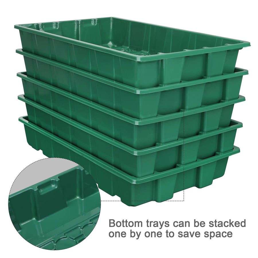 Seedling Trays Seed Starter Tr - Dome Propagation Kit avis et prix