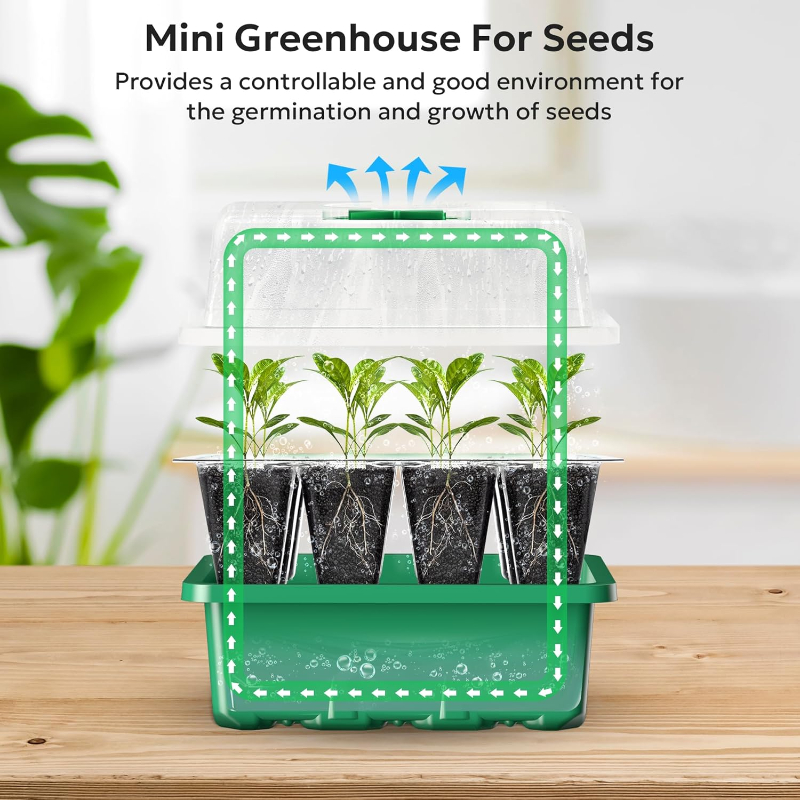 10PCS Seedling Trays Seed Star - Dome Propagation Kit avis et prix