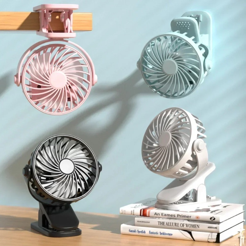 Portable Clip on Fan USB Desk  - Oscillating Fan Clip avis et prix
