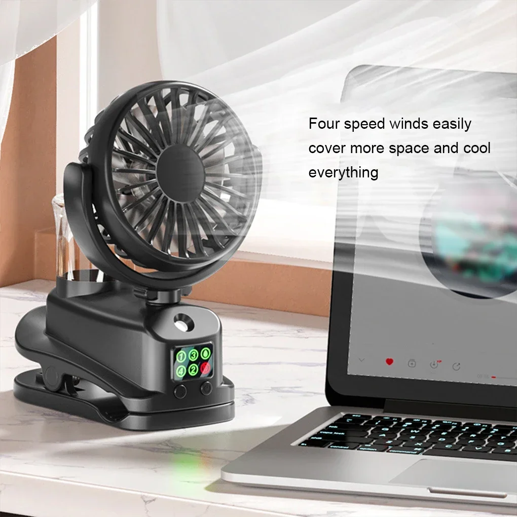 2026 Portable Clip Fan Recharg - Oscillating Fan Clip avis et prix