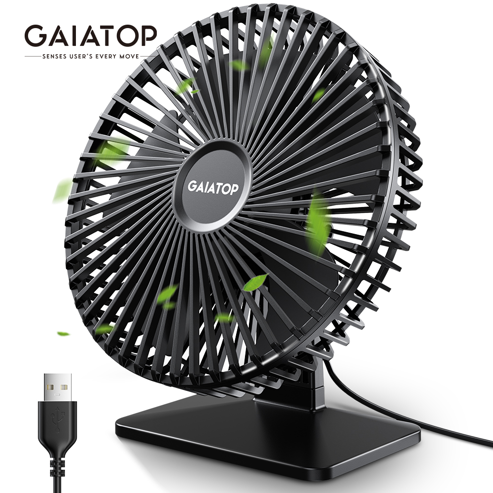GAIATOP Desk Fan Portable USB  - Oscillating Fan Clip avis et prix