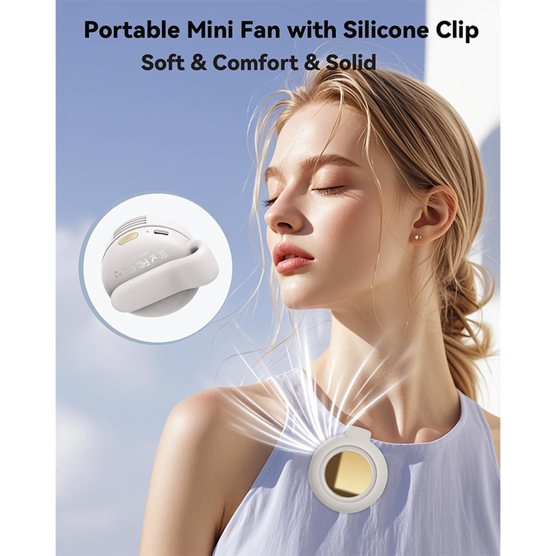 Portable Silent Mini Bladeless - Oscillating Fan Clip avis et prix