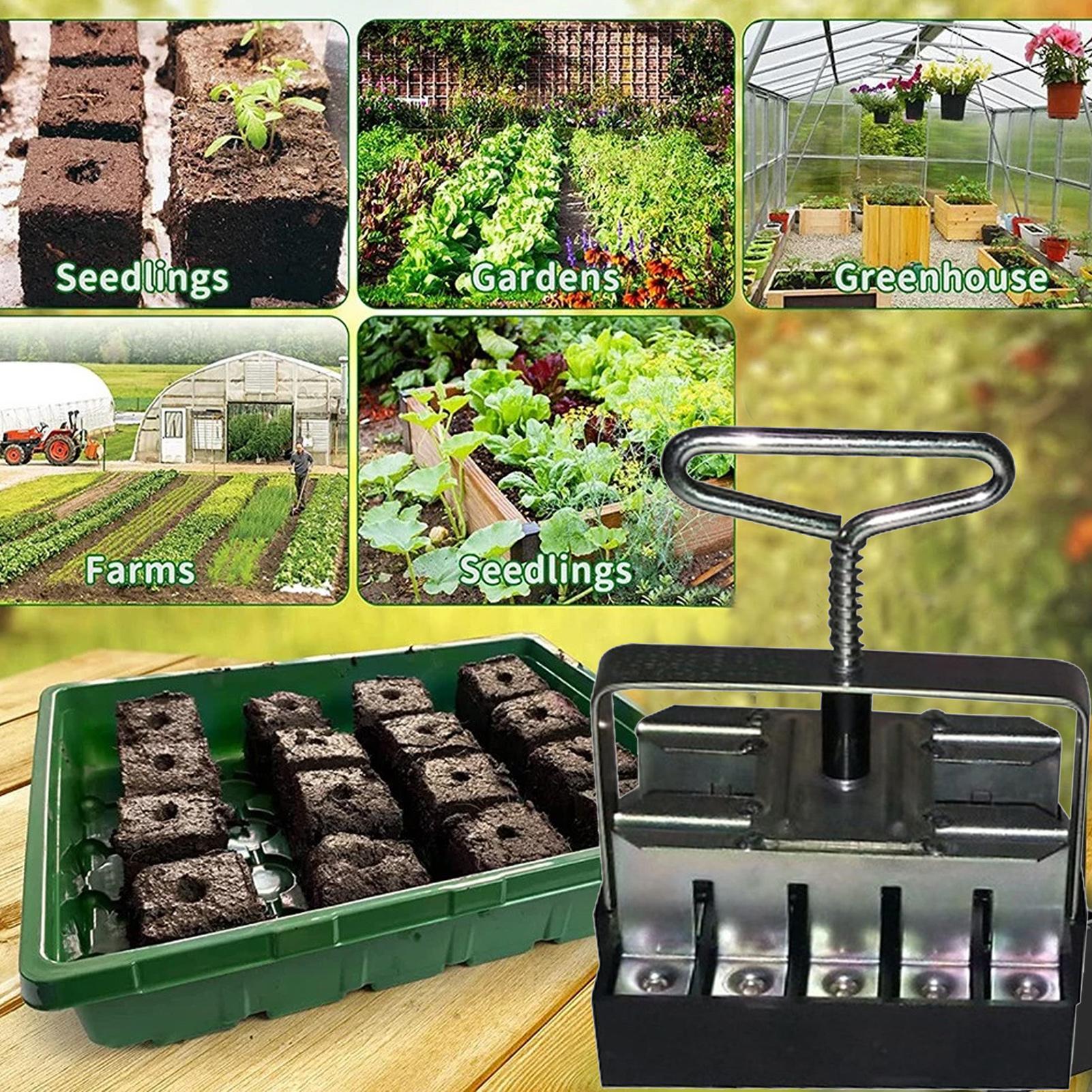 Soil Blocker Comfortable Handl - Urban Farming Urban Gardening avis et prix