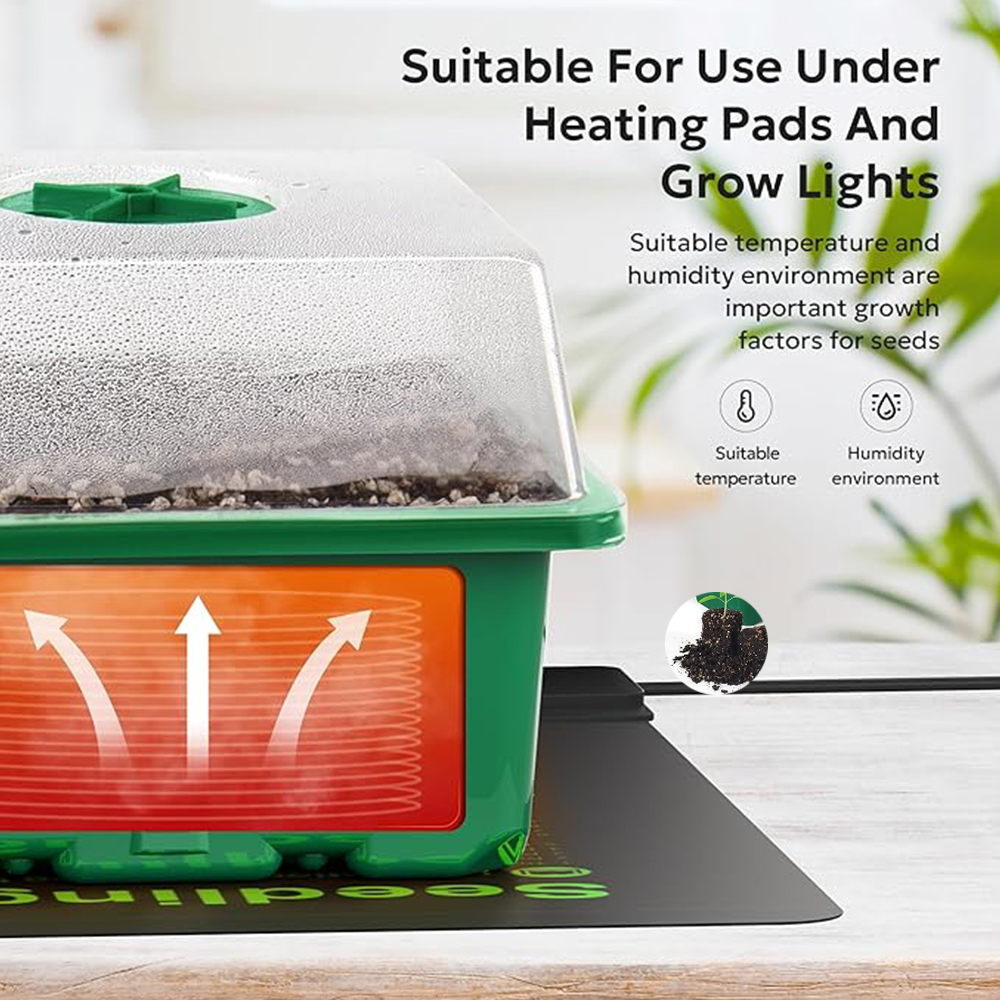 10pcs/set Seedling Trays Seed  - Dome Propagation Kit avis et prix