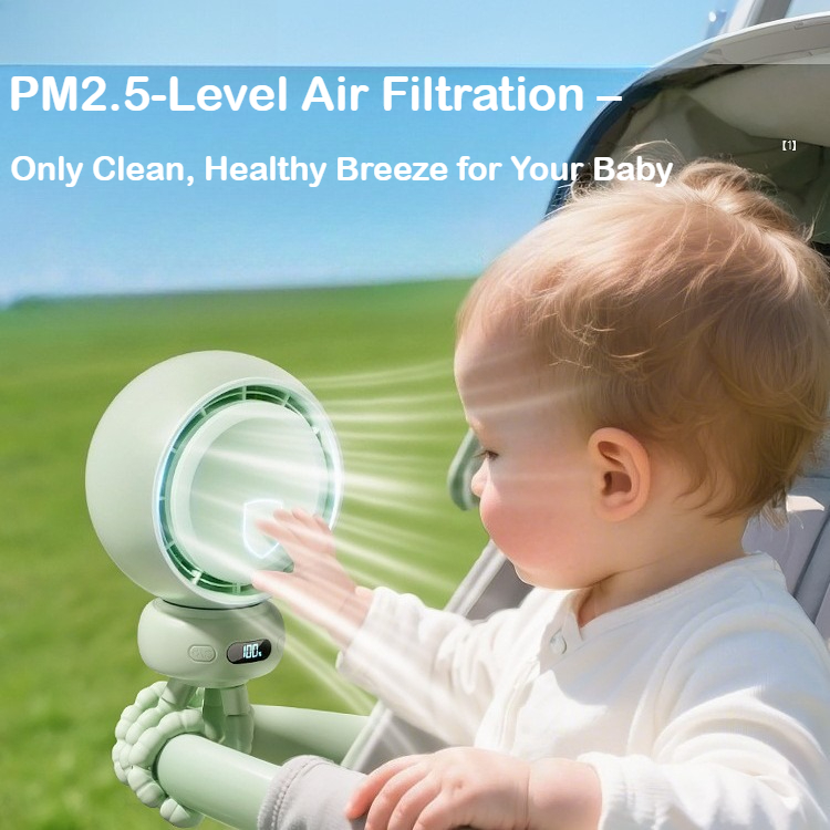 Octopus Stroller Fan - Auto-Os - Oscillating Fan Clip avis et prix