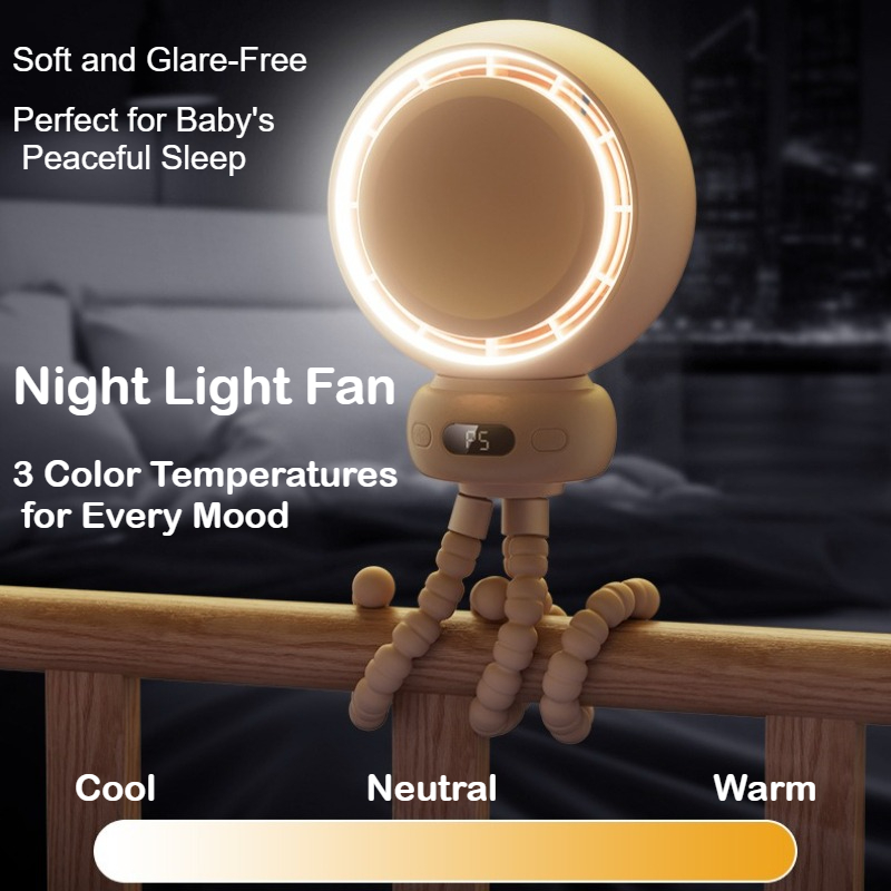 Octopus Stroller Fan - Auto-Os - Oscillating Fan Clip avis et prix