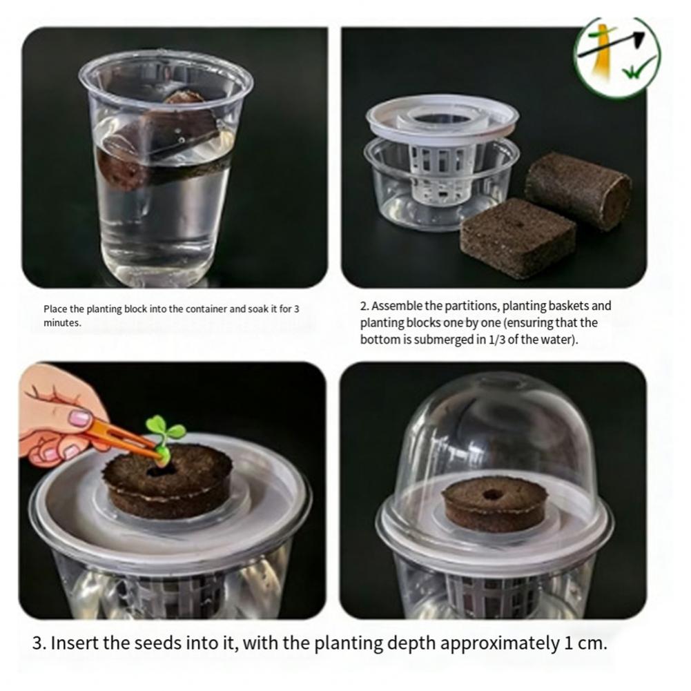 Hydroponic S Starter Cup Plant - Dome Propagation Kit avis et prix